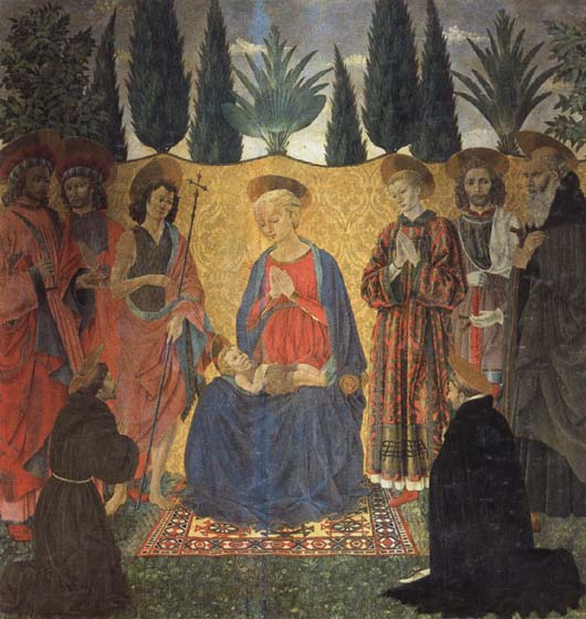 Madonna and Child with Saints